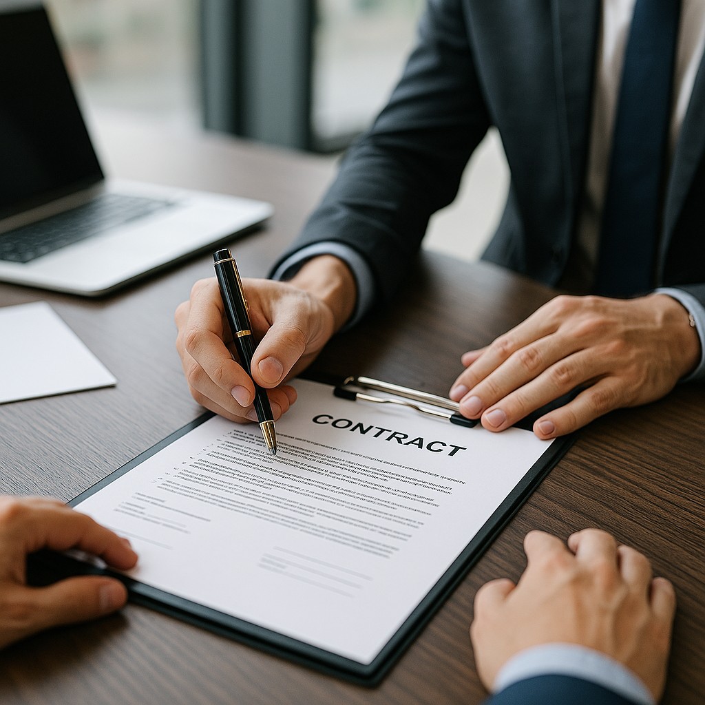contratos con proveedores